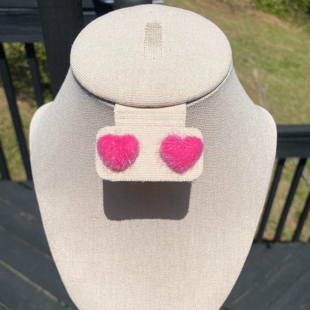 2000s Style Fuzzy Grunge Girl Earrings